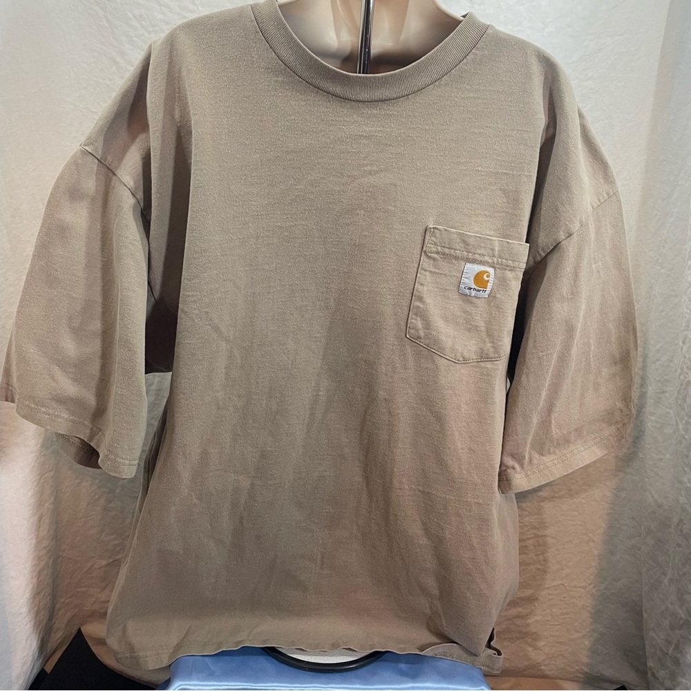 Carhartt Short Sleeve Pocket Tee in Taupe